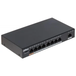 Коммутатор Dahua DH-PFS3009-8ET-96 100 Base-TX (100 мбит/с)