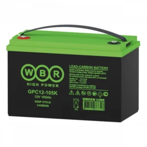Сменные аккумуляторы АКБ для ИБП WBR GPC12-105K GPC12-105K WBR 12 В