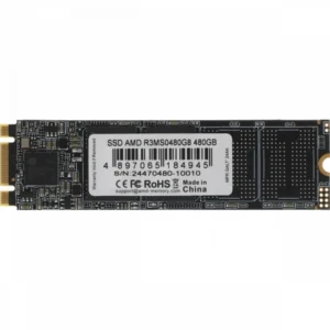 Жесткий диск AMD R3MS0480G8 SSD (твердотельные), 480 ГБ, M.2, SATA