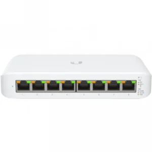 Коммутатор Ubiquiti USW-Lite-8-POE-EU 1000 Base-TX (1000 мбит/с)