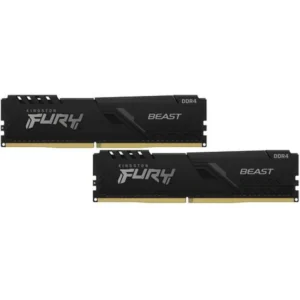 ОЗУ Kingston Fury Beast KF432C16BB1K2/32WP DIMM, DDR4, 32 Гб (2 х 16 Гб), 3200 МГц