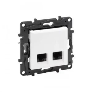 Сетевая розетка Legrand Niloe Step, 863164B, 2хRJ45 Кат.6e UTP Белый