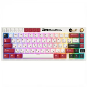 Клавиатура Royal Kludge M65 Famicom (Beige Switch) 6935280827105 Беспроводная, Bluetooth