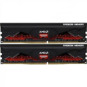 ОЗУ AMD R9 Gamers Series Black Gaming Memory R9S464G3206U2K DIMM, DDR4, 64 Гб (2 х 32 Гб), 3200 МГц