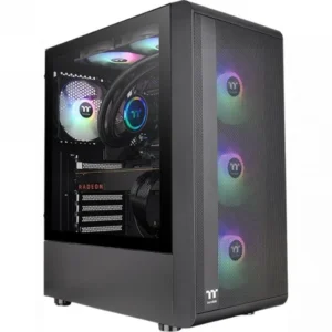 Корпус Thermaltake S200 TG ARGB Black CA-1X2-00M1WN-00 Игровые, Mid-Tower