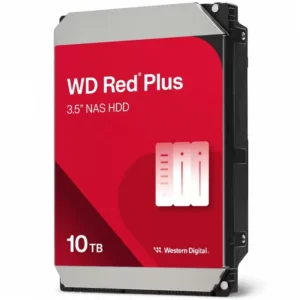 Жесткий диск Western Digital Red Plus WD100EFGX SSD (твердотельные), 10 ТБ, 3.5 дюйма, SATA