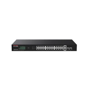 Коммутатор IP-COM G1128P G1128P-24-250W 1000 Base-T (1000 мбит/с), 2 SFP порта
