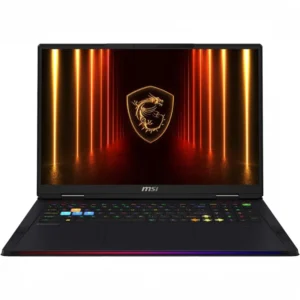 Ноутбук MSI Raider A18 HX A9WIG 9S7-182L72-245 18 ", 4K Ultra HD + 3840x2400 (16:10), AMD, Ryzen 9, 32 Гб, 1 ТБ, NVIDIA GeForce RTX5080