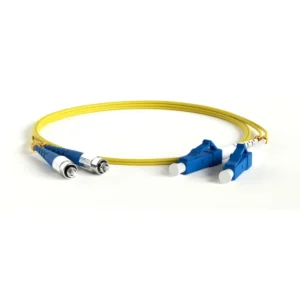 Оптический патч-корд Hyperline FC-D2-9-FC/UR-LC/UR-H-20M-LSZH-YL