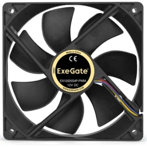 Система охлаждения ExeGate E12025S4P-PWM, 120x120x25 мм EX283393RUS Для системного блока