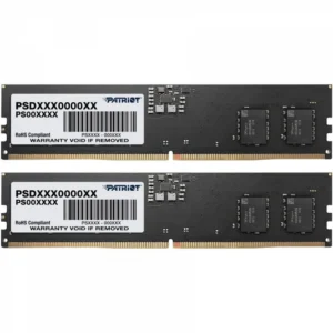 ОЗУ Patriot 2x16Gb PSD532G4800K DIMM, DDR5, 32 Гб (2 х 16 Гб), 4800 МГц