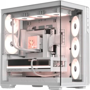 Корпус Formula Crystal Z7 PA White Игровые, Mid-Tower