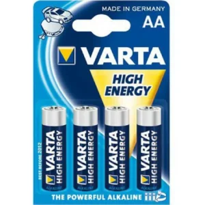 Батарейка VARTA AA High Energy Mignon 1.5V в блоке 4шт. 4906-4