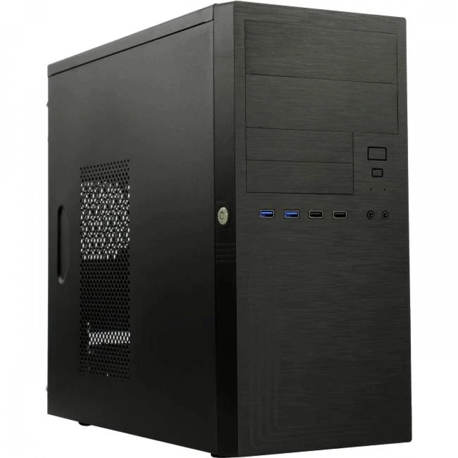 Корпус Powerman ES555 500W Black 6184134 Бюджетные, Mini-Tower