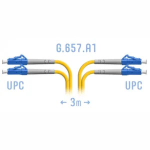 Оптический патч-корд SNR SNR-PC-LC/UPC-DPX-A-3m