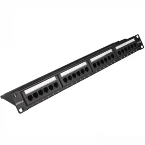 Патч-панель WRline Патч-панель 19" (1U) 24 порта RJ-45 WR-PL-24-C5E-D 24 порта, UTP, Cat. 5e