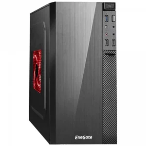 Корпус ExeGate BAA-104U Black EX277807RUS Бюджетные, Mini-Tower