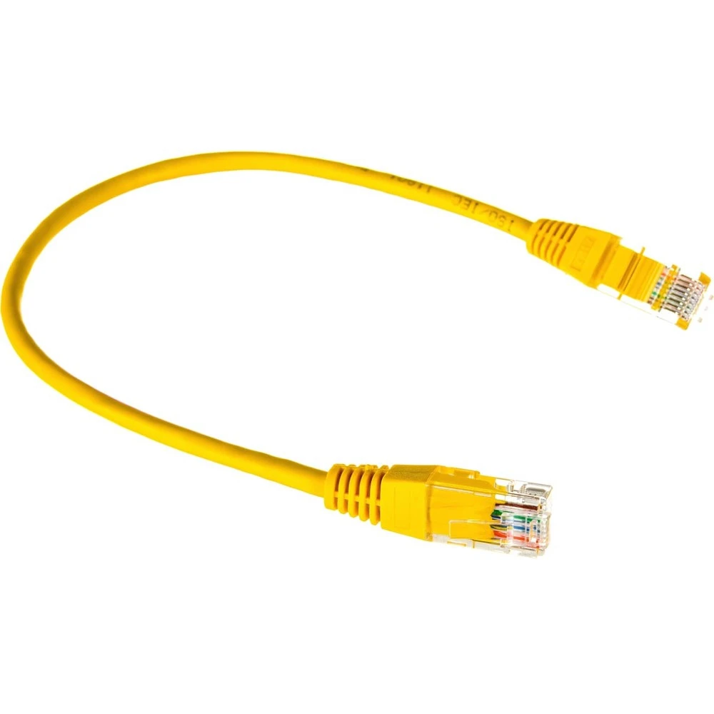 Патч-корд LANMASTER TWT-45-45-0.3-YL