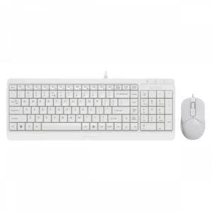 Клавиатура A4Tech F1512S/WHITE Проводная, USB