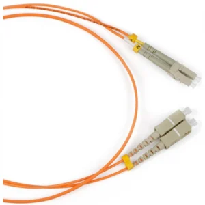 Оптический патч-корд Hyperline FC-D2-62-LC/PR-SC/PR-H-2M-LSZH-OR