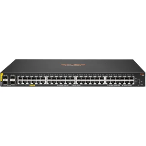 Коммутатор HPE CX 6100 48G Class4 PoE 4SFP+ 370W Switch JL675A 1000 Base-TX (1000 мбит/с), 4 SFP порта