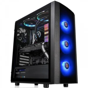 Корпус Thermaltake Versa J25 Tempered Glass RGB Edition CA-1L8-00M1WN-01 Игровые, Mid-Tower