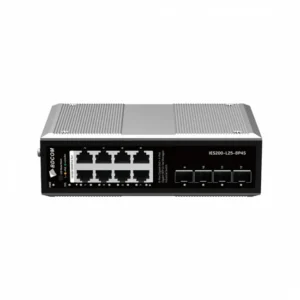 Коммутатор BDCOM IES200-L25-8P4S 1000 Base-T (1000 мбит/с), 4 SFP порта
