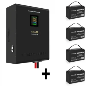 Источник бесперебойного питания ExeGate EX296005RUS + батарея 100Aч EX282985RUS 4шт EX296692RUS Линейно-интерактивные, Напольный (Tower), 7000 ВА, 5000 Вт