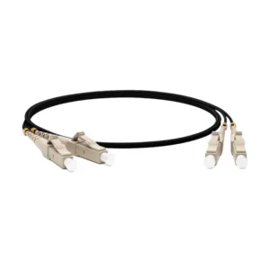 Оптический патч-корд Hyperline FC-D2-504-LC/PR-LC/PR-H-1.5M-LSZH-BK