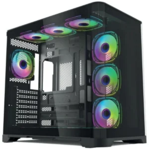 Корпус Foxline Forza FZ-G42B Black Игровые, Mid-Tower