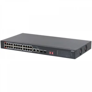 Коммутатор Dahua S3226 DH-S3226-24ET-240 100 Base-T (100 мбит/с), 2 SFP порта