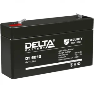 Сменные аккумуляторы АКБ для ИБП Delta Battery DT 6012 6 В