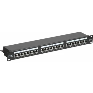 Патч-панель ITK PP24-1UC6S-D05 24 порта, STP, Cat. 6