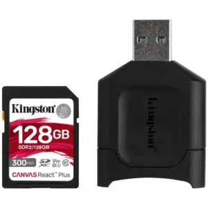 Флеш (Flash) карты Kingston Canvas React Plus SDR2/128GB 128 ГБ