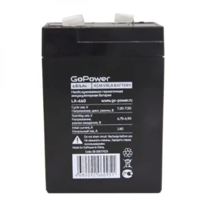 Сменные аккумуляторы АКБ для ИБП GoPower LA-660 00-00017023 6 В