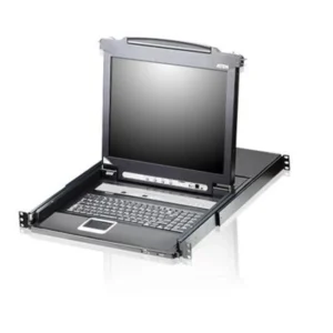 KVM-переключатель ATEN SINGLE RAIL 8P CL5708N-ATA-RG
