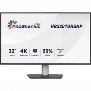 Монитор IIYAMA ProGraphic HB3201UHSNP-B1 31.5 ", IPS, 4K UHD 3840x2160 (16:9), 60 Гц