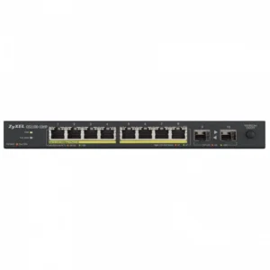 Коммутатор Zyxel GS1100-10HP GS1100-10HP-EU0102F 1000 Base-TX (1000 мбит/с), 2 SFP порта