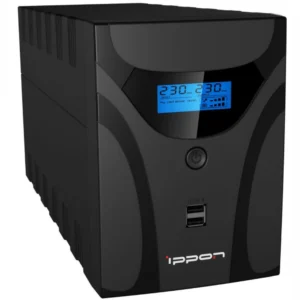 Источник бесперебойного питания IPPON Smart Power Pro II Euro 1600 i1029742 Линейно-интерактивные, Напольный (Tower), 1600 ВА, 960 Вт