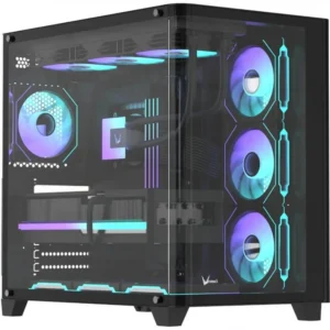 Корпус Formula Crystal U2 Floe Black CRYSTAL U2 B FLOE Игровые, Mini-Tower