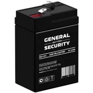 Сменные аккумуляторы АКБ для ИБП General Security GSL4.5-6 GENERAL SECURITY 6 В