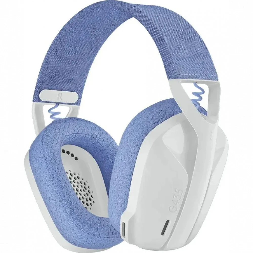 Наушники Logitech G435 LIGHTSPEED Wireless White 981-001077
