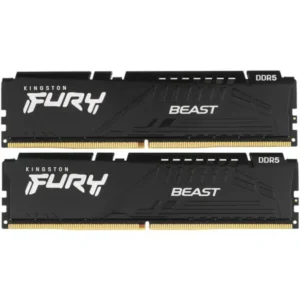 ОЗУ Kingston Fury Beast KF556C36BBEK2-64 DIMM, DDR5, 64 Гб (2 х 32 Гб), 5600 МГц