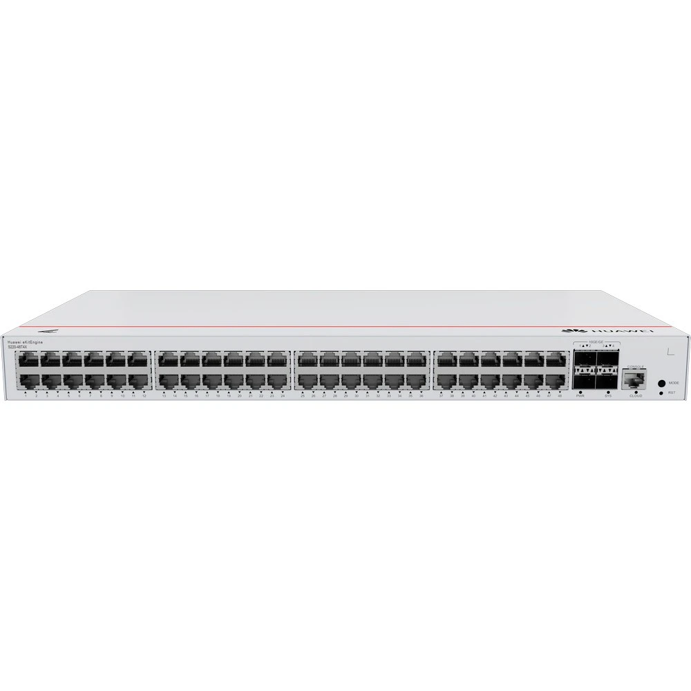 Коммутатор Huawei eKit eKitEngine S220-48T4X 98012377 1000 Base-T (1000 мбит/с), 4 SFP порта