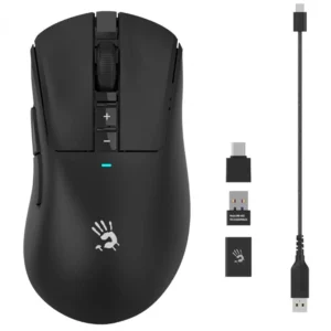 Мышь Bloody R73 Ultra Black Игровые, Беспроводная