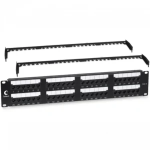 Патч-панель Cabeus PL2-48-Cat.6-Dual 48 портов, UTP, Cat. 6