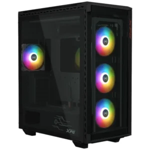 Корпус XPG BATTLECRUISER II Черный BATTLECRUISERIIST-BKCWW Игровые, Mid-Tower