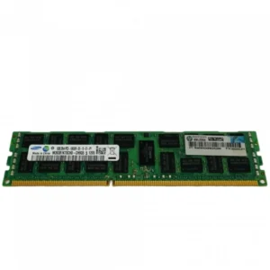 Серверная оперативная память ОЗУ HPE 8GB (1x8GB) Dual Rank x4 PC3-10600 (DDR3-1333) Registered Memory Kit 500662-B21 8 ГБ, DDR3