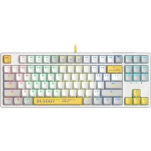 Клавиатура A4Tech Bloody S87 Energy White S87 USB ENERGY WHITE Проводная, USB