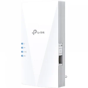 Усилитель сигнала Wi-Fi TP-Link RE500X 10/100/1000 Base-TX (1000 мбит/с), Wi-Fi 6 (802.11a / b / g / n / ac / ax), со встроенной антенной